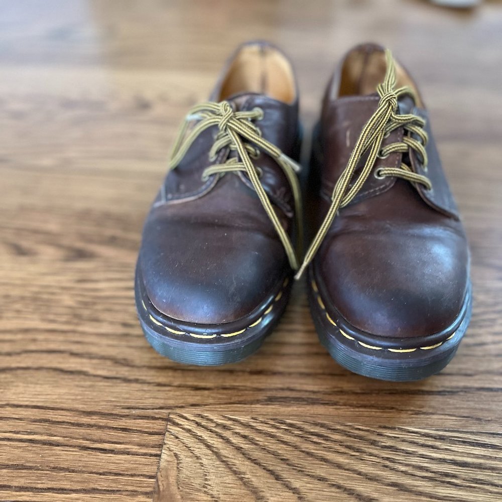 Dr. Marten lug sole brown oxfords UK 4